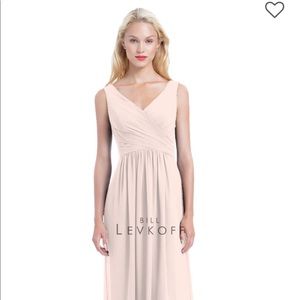 Bill Levkoff Petal Pink Bridesmaid Dress